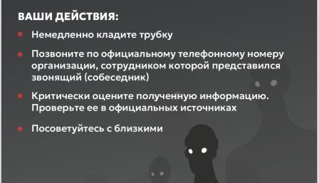 ЗВОНЯТ С НЕЗНАКОМОГО НОМЕРА И ПРОСЯТ СООБЩИТЬ ДАННЫЕ ИЛИ ПЕРЕВЕСТИ СРЕДСТВА?